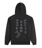 Washed Black Senses Hoodie Daily Paper SS25